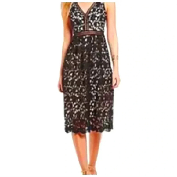 Aqua Dresses & Skirts - Aqua Capsule Black Lace Dress